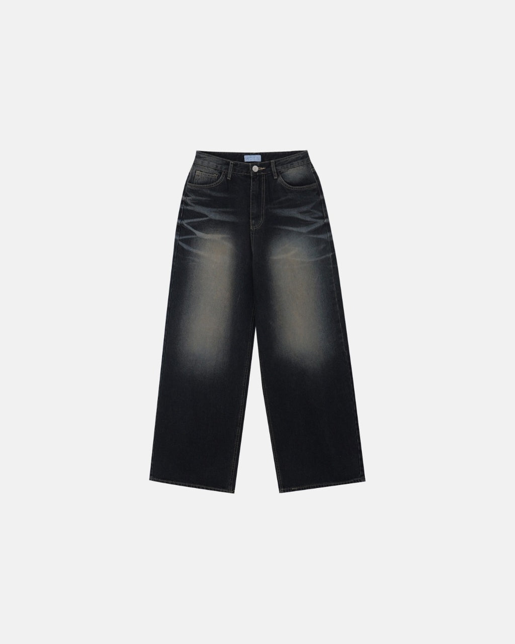 (UNISEX) Stone Domingo Wide Jeans