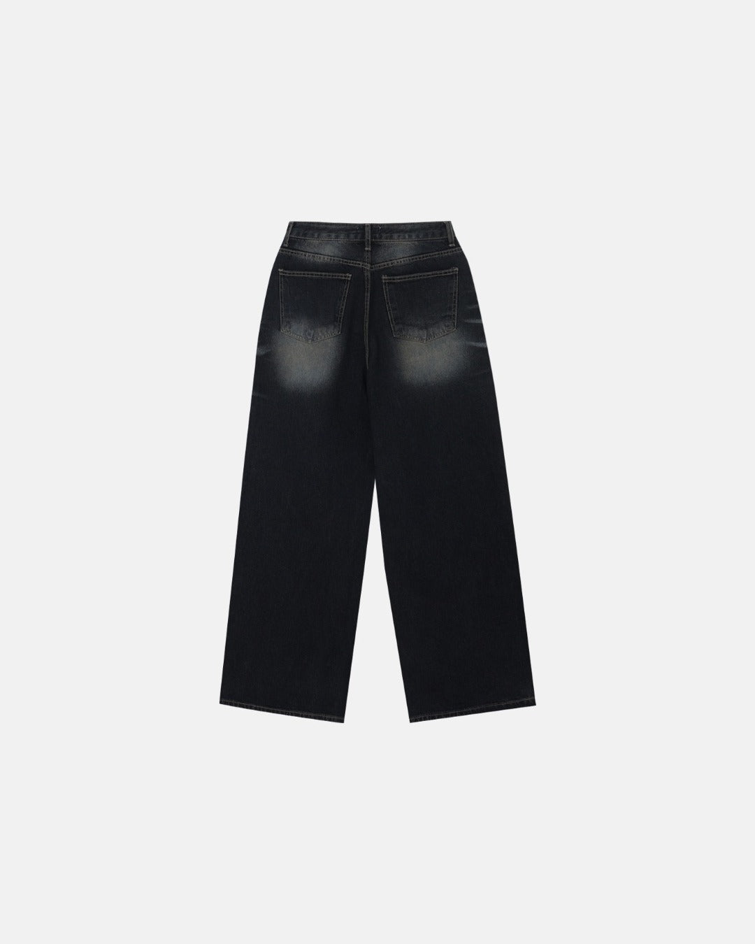 (UNISEX) Stone Domingo Wide Jeans