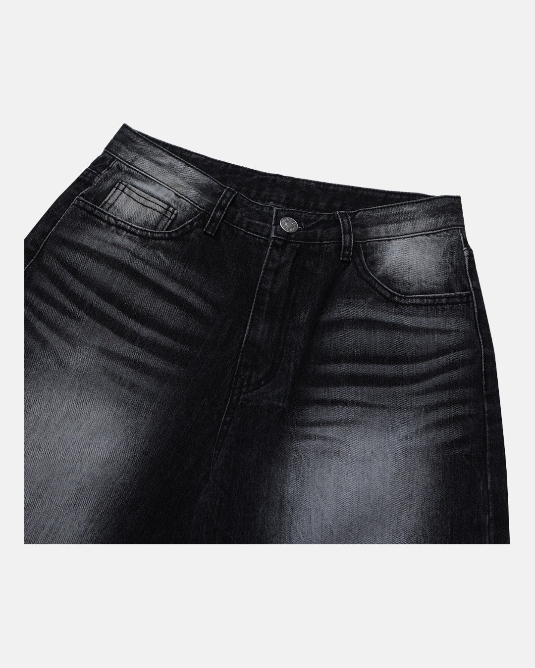 (UNISEX) Thunder Tin Wide Jeans
