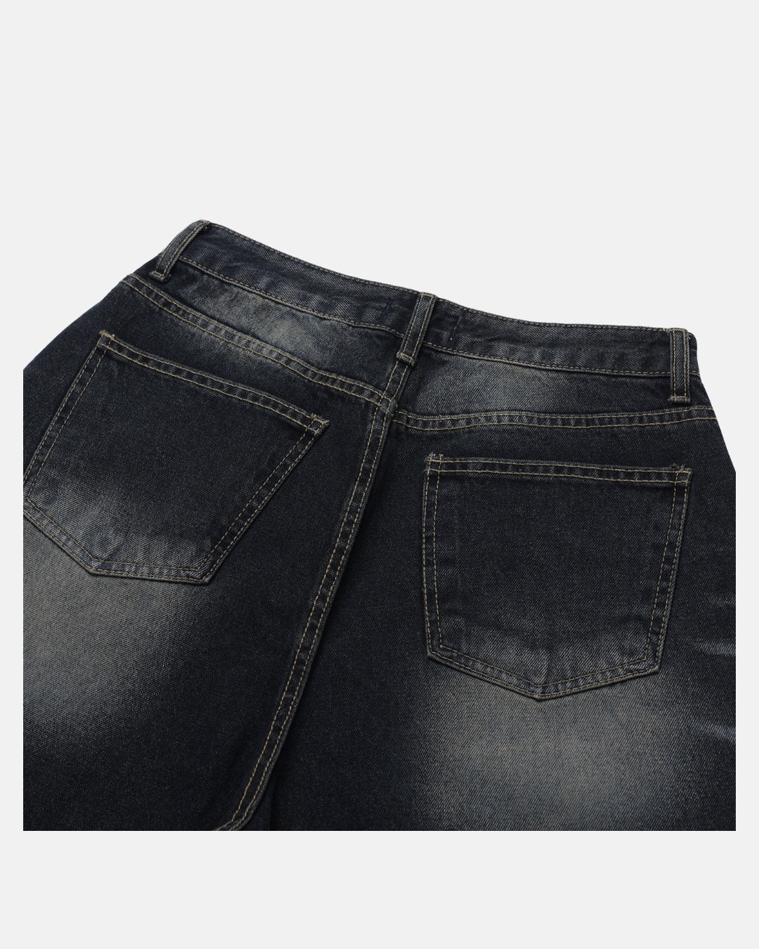 (UNISEX) Stone Domingo Wide Jeans