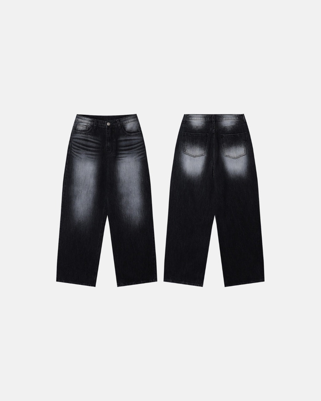 (UNISEX) Thunder Tin Wide Jeans