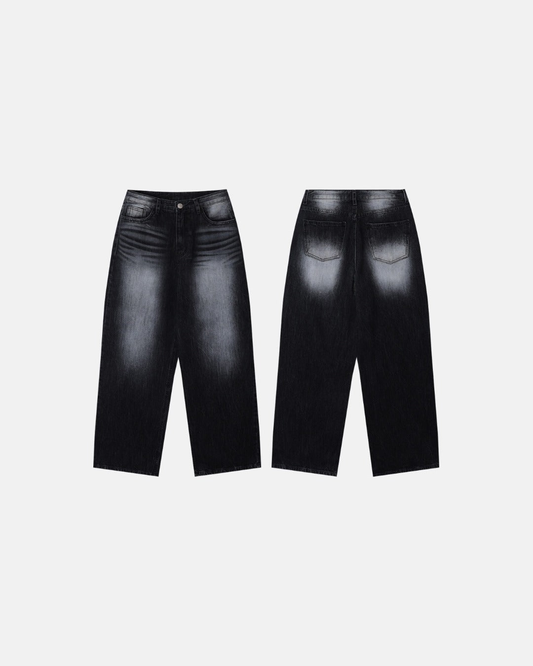 (UNISEX) Thunder Tin Wide Jeans