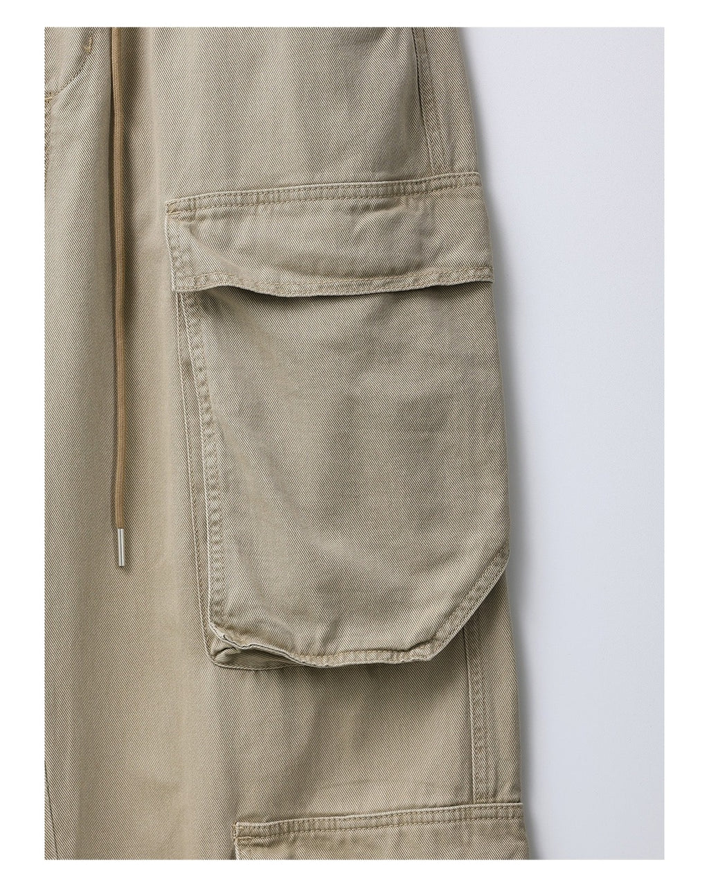 (UNISEX) Quatre Poches Wide Cargo Pants