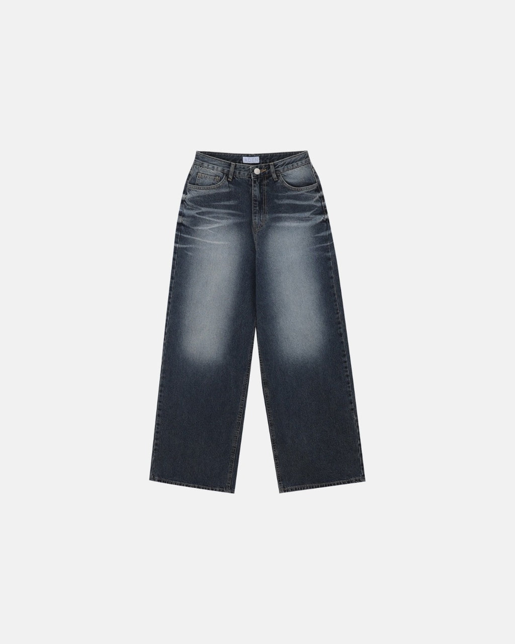 (UNISEX) Stone Domingo Wide Jeans