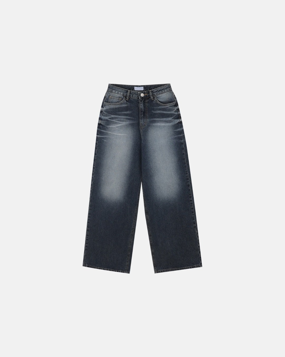 (UNISEX) Stone Domingo Wide Jeans