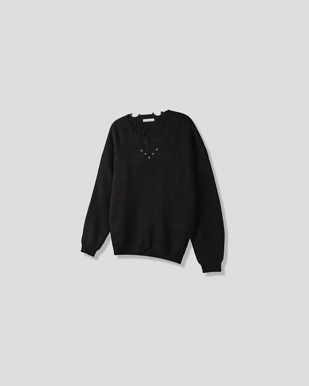 (UNISEX) Studs Over Knit