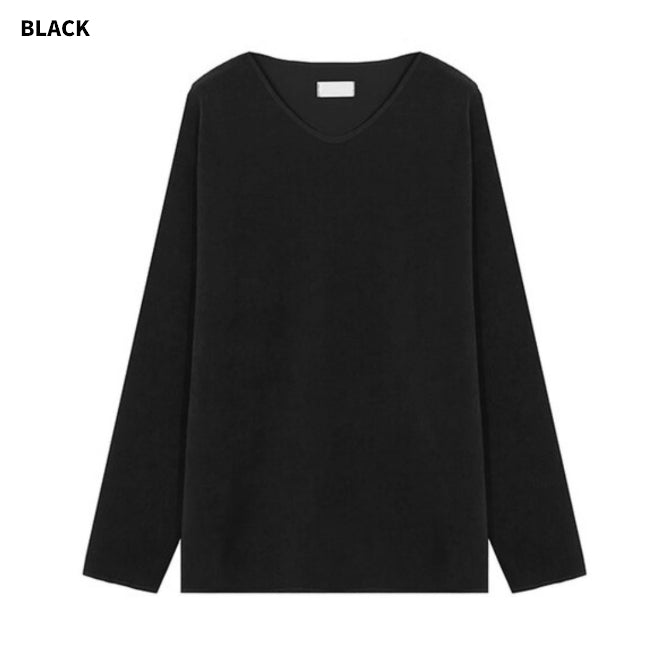 (UNISEX) Brine V-neck Knit