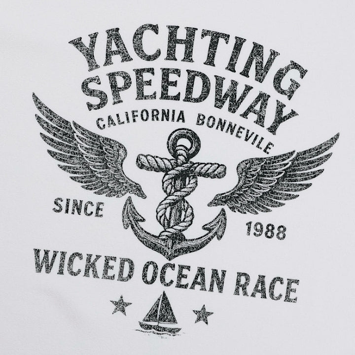 (M's) Yacht Muscle-fit Ringer T-shirt