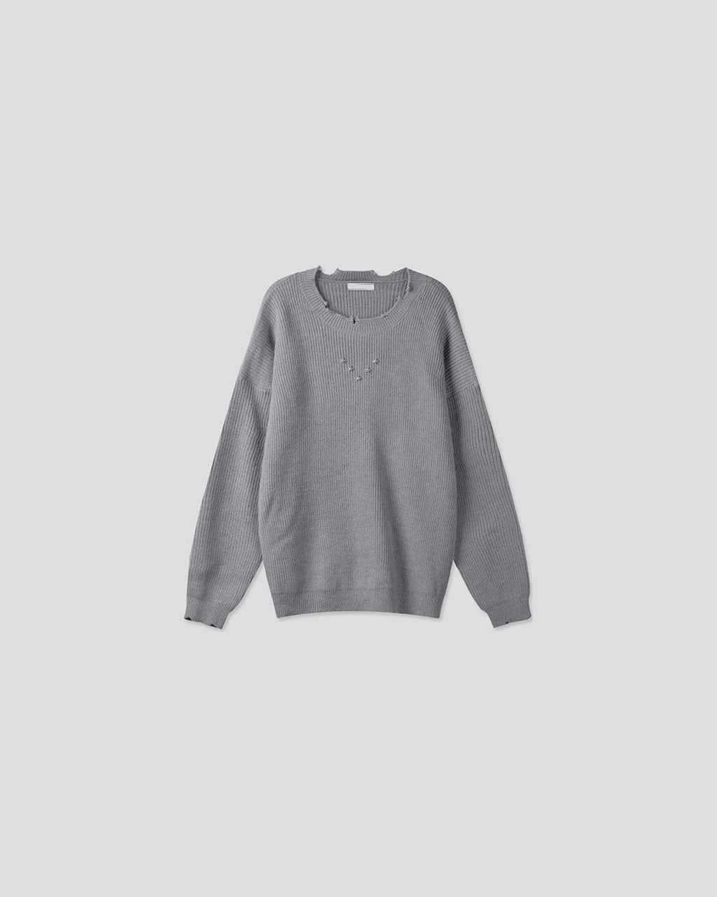 (UNISEX) Studs Over Knit