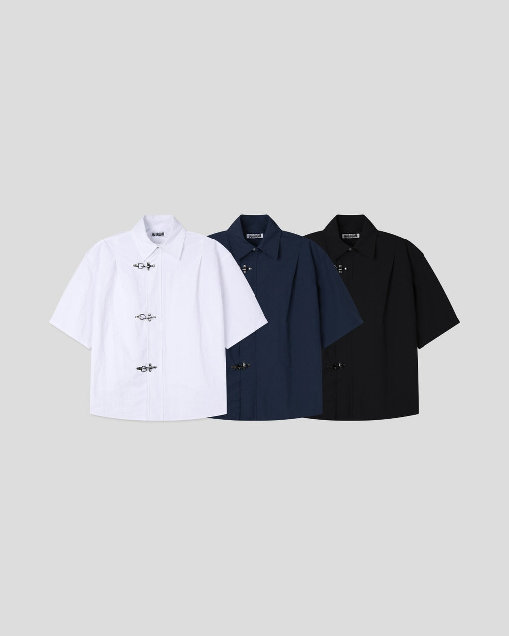 (UNISEX) Fireman Buckle Nylon Shirt