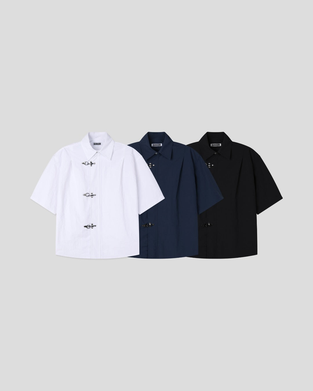 (UNISEX) Fireman Buckle Nylon Shirt