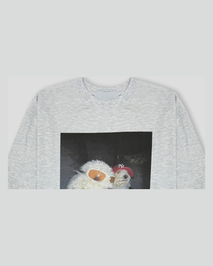 (UNISEX) Hip Dog Tee