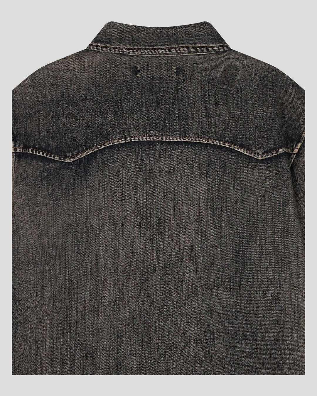 (UNISEX) Slub Denim Over Shirts
