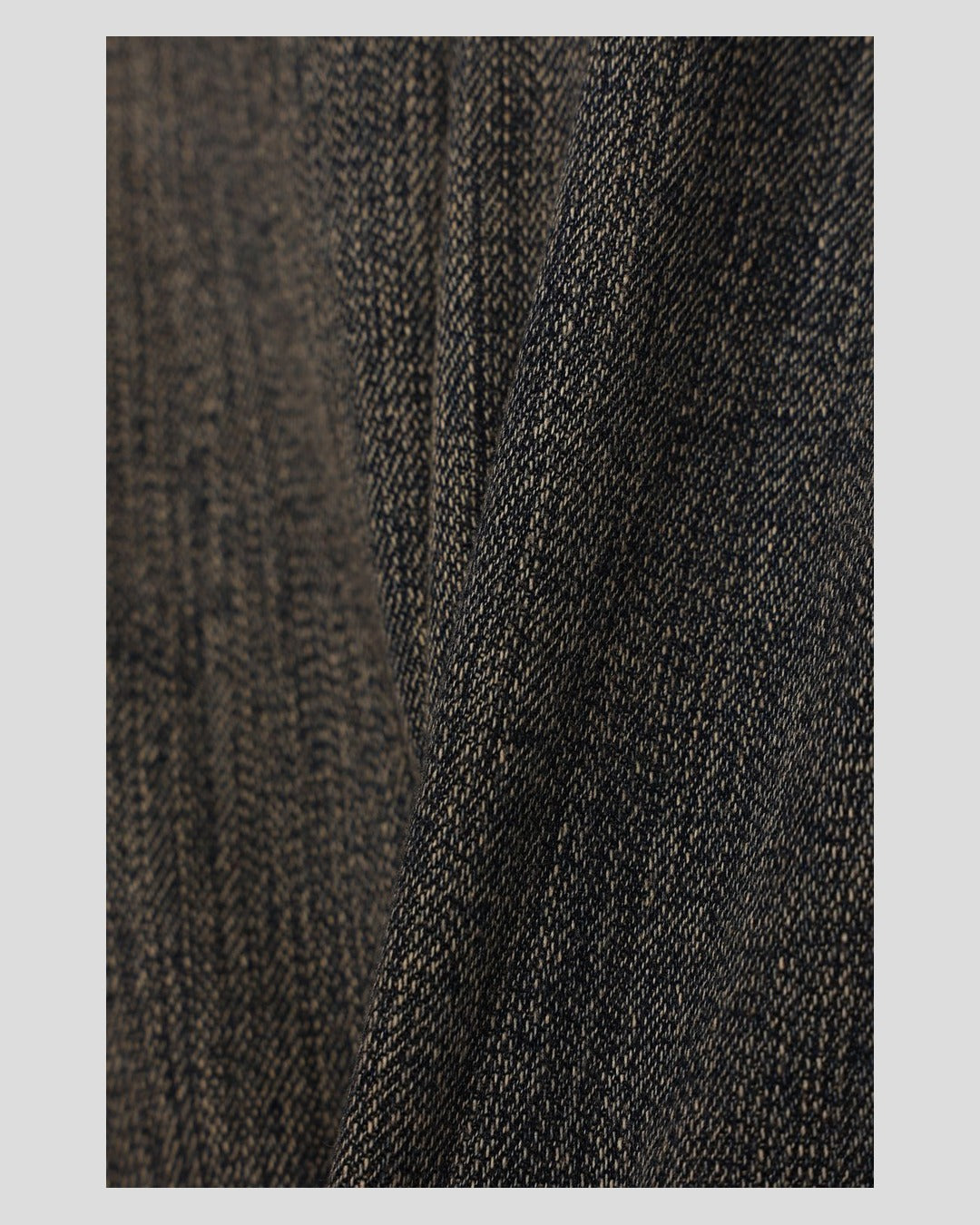(UNISEX) Slub Denim Over Shirts