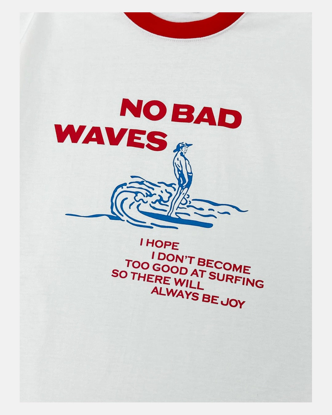 (UNISEX) Wave Ringer Tee