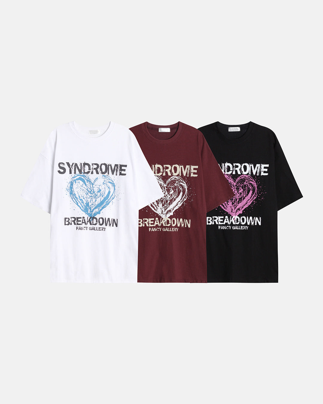 (UNISEX) Heart Syndrome Over Tee