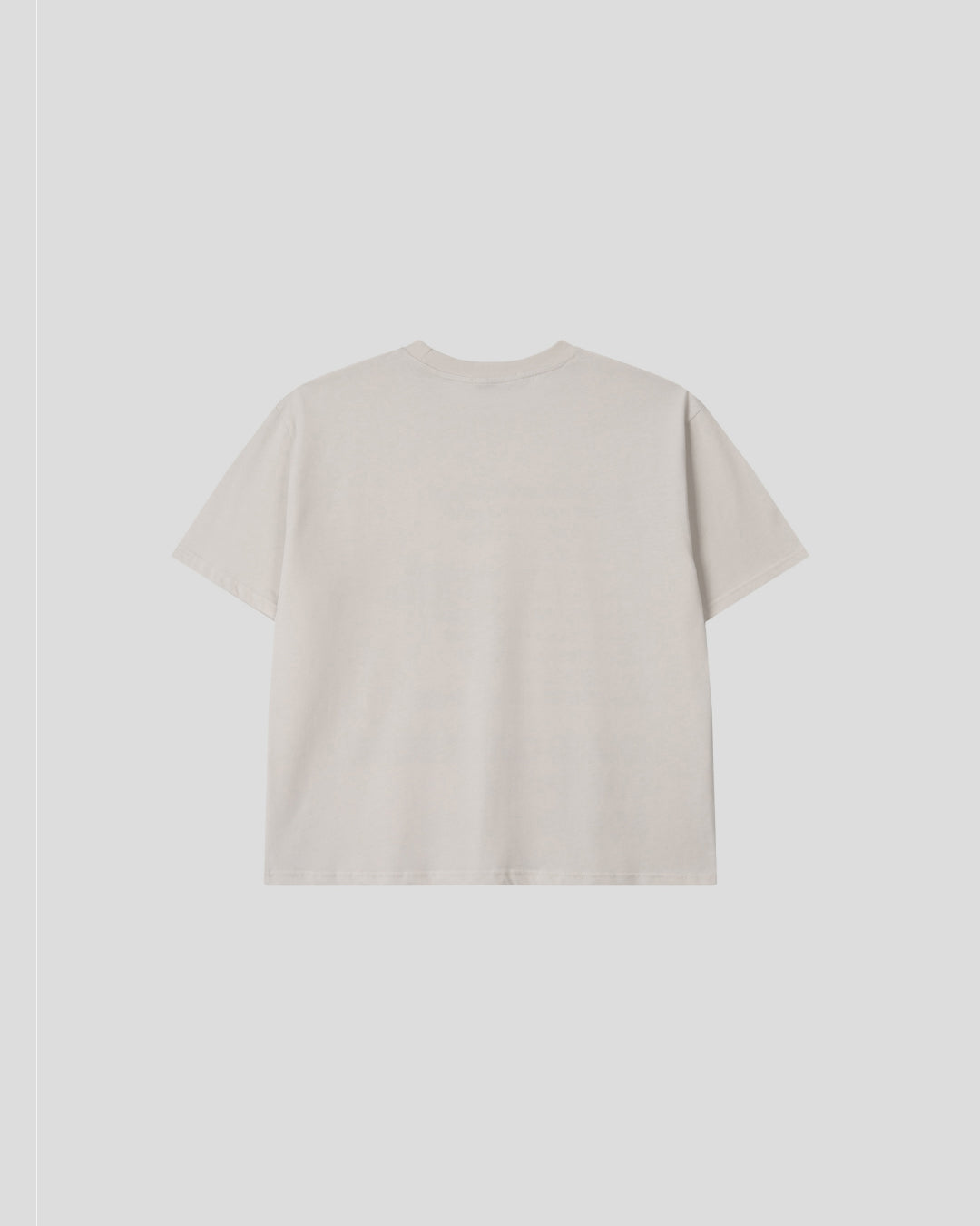(UNISEX) Ss Slogan Over T-shirt