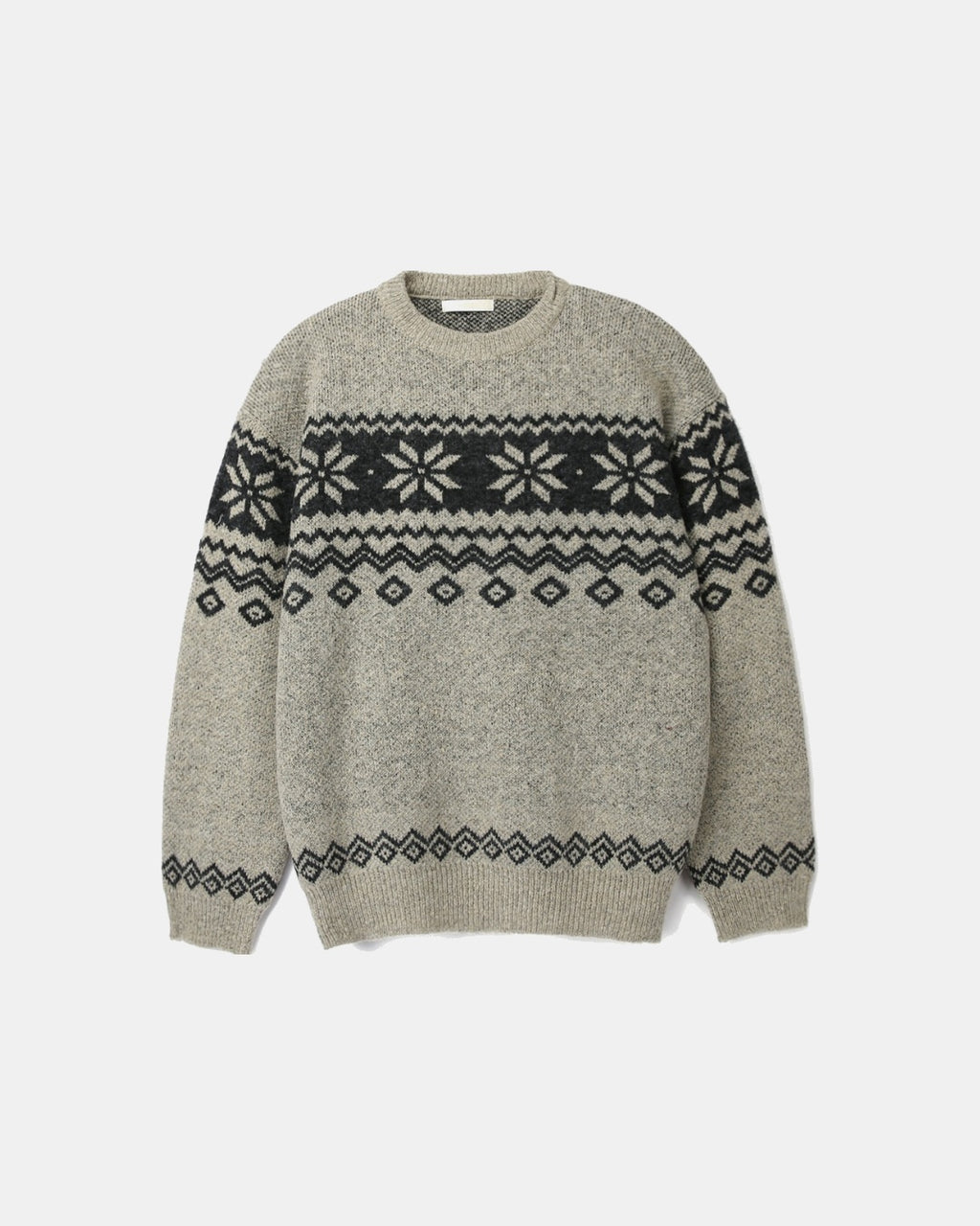 (UNISEX) Plain Nordic Knit