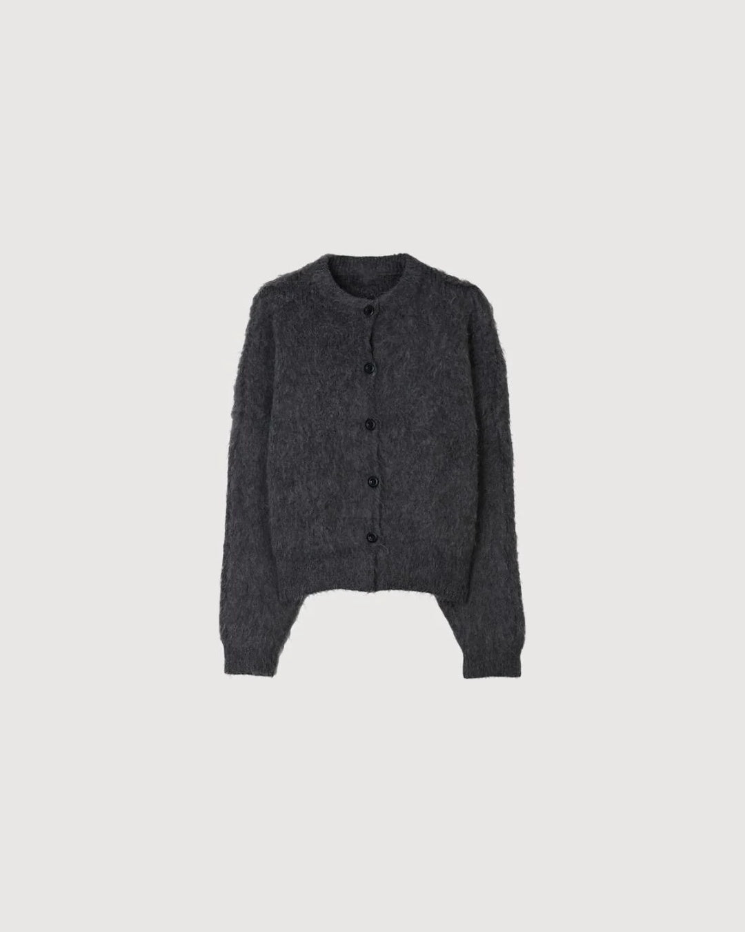 (UNISEX) Angora Crop Cardigan