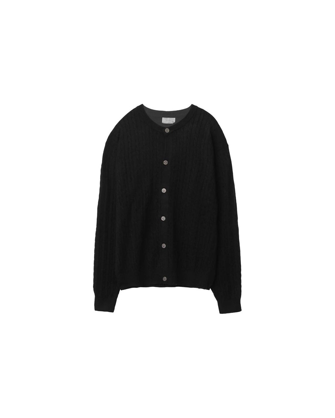 (UNISEX) Brioche Crew Neck Cardigan