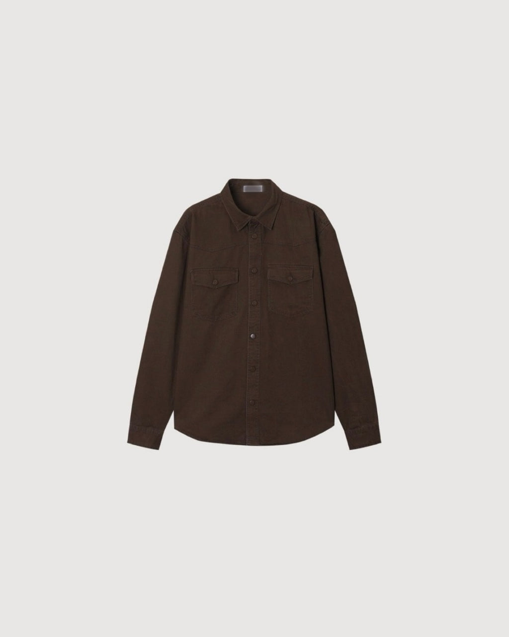 (UNISEX) Western Over Cotton Shirt