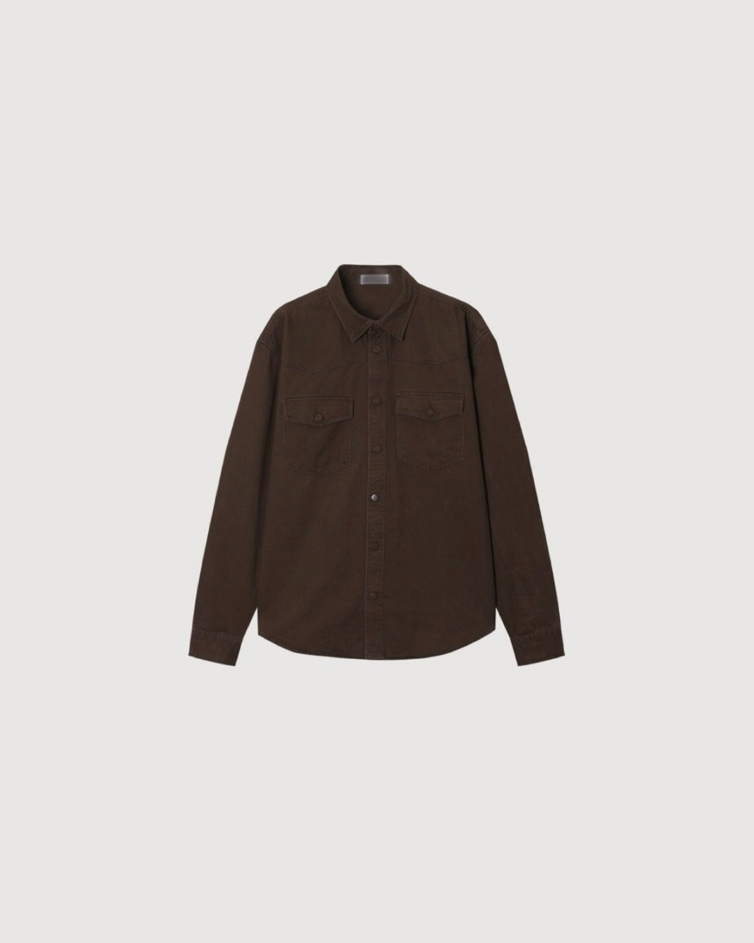 (UNISEX) Western Over Cotton Shirt