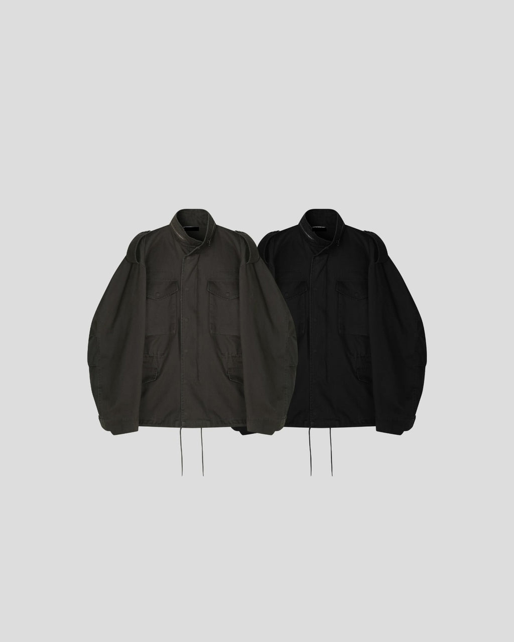 (UNISEX) M-65 Washed Field Jacket