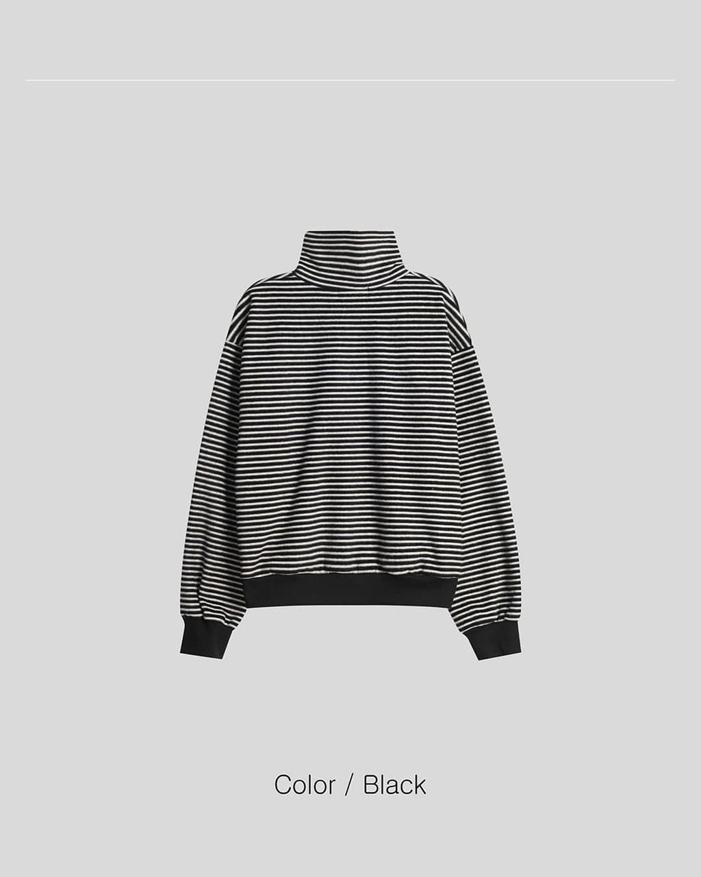 (UNISEX) 2Way Finger Hole Fleece Top