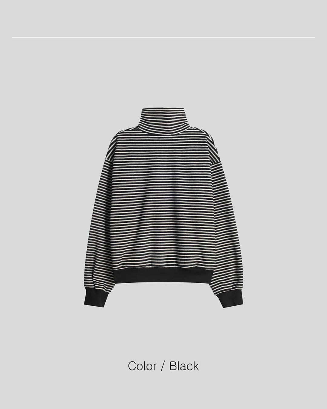 (UNISEX) 2Way Finger Hole Fleece Top