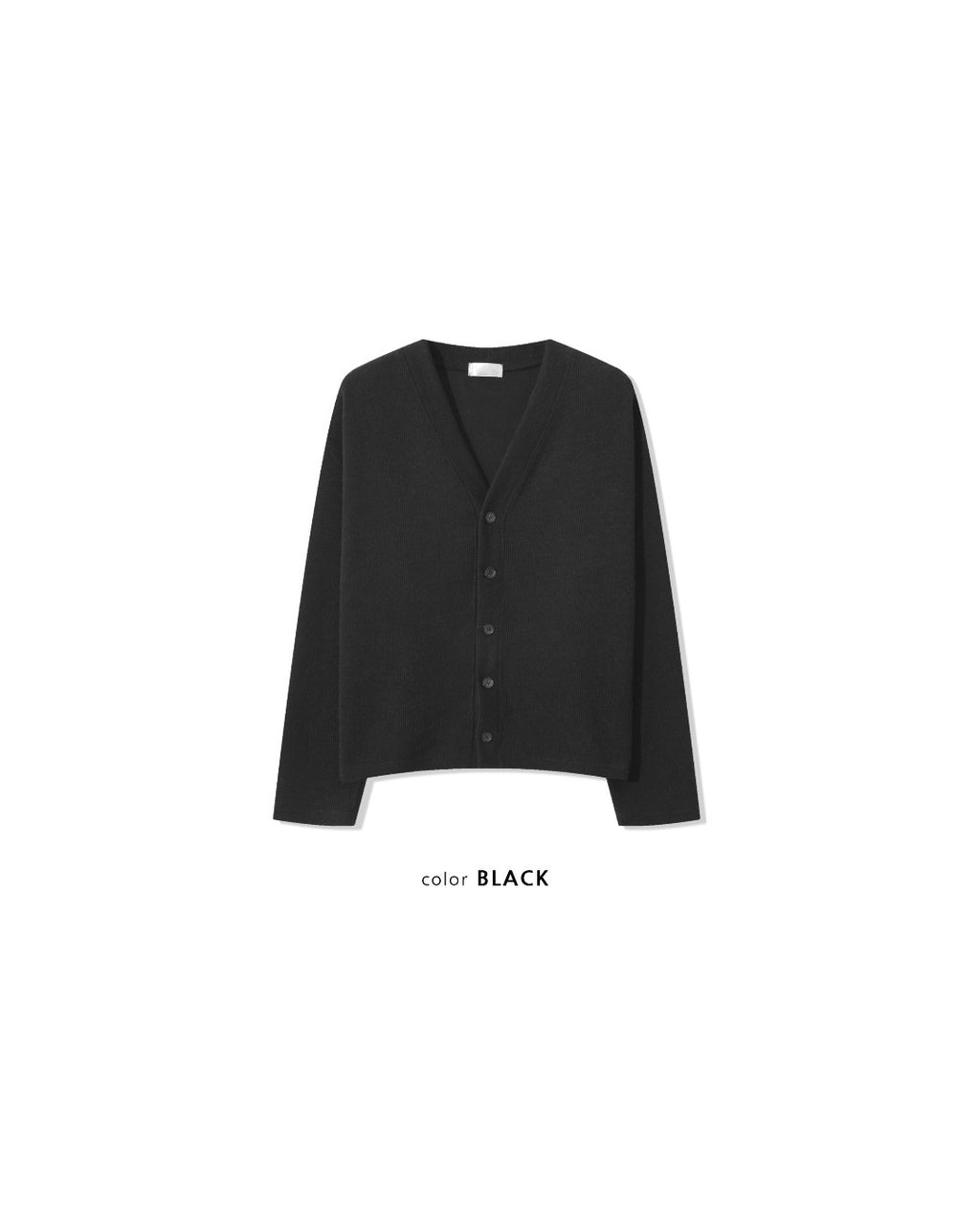(UNISEX) Knitted V-Neck Cardigan