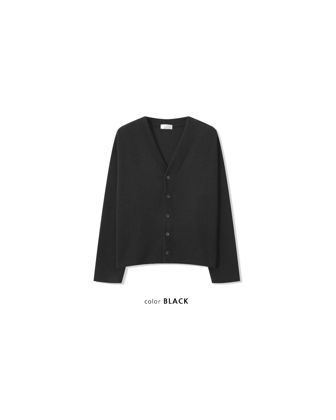 (UNISEX) Knitted V-Neck Cardigan