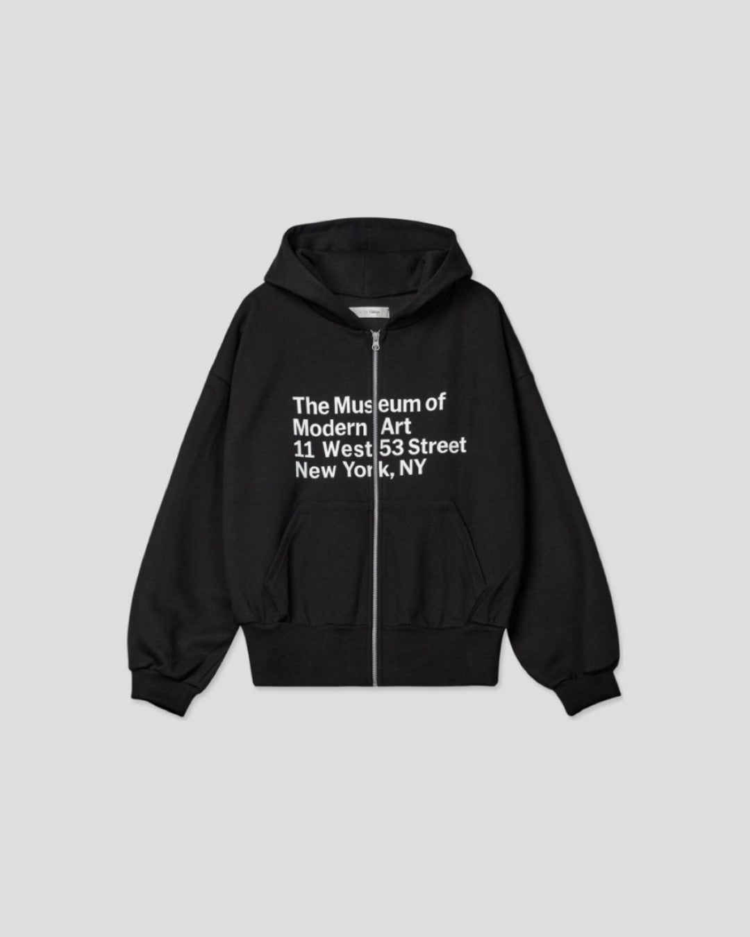 (UNISEX) Museum Bonded Hood Zip-Up