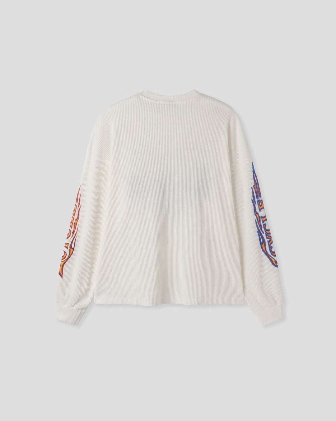 (UNISEX) Cycle Washed Waffle Long Sleeve