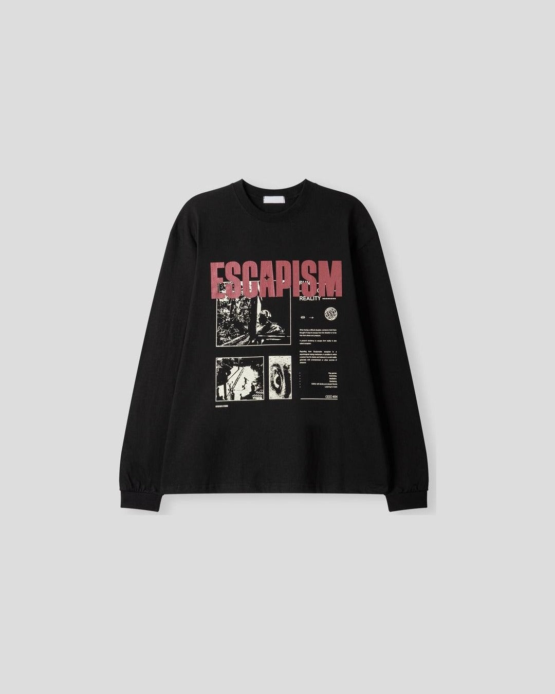 (UNISEX) Escapism Graphic Long Sleeve