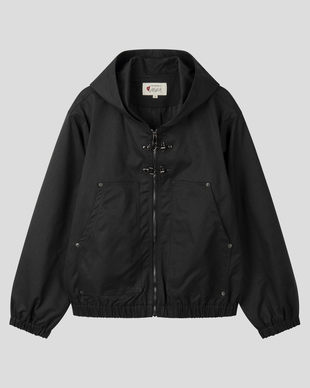 (UNISEX) Buckle Hood Jumper