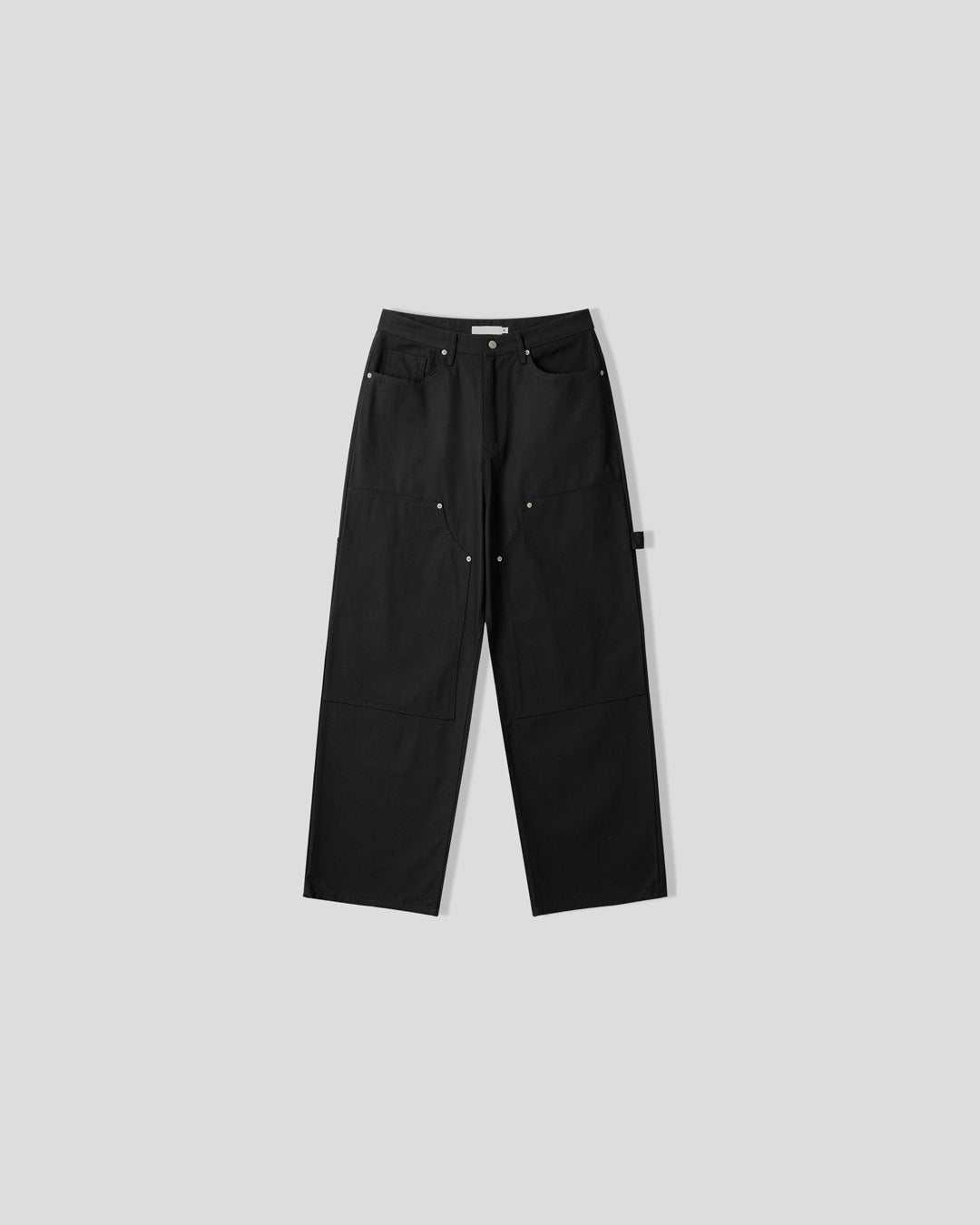 (UNISEX) Flame Double Knee Cotton Pants