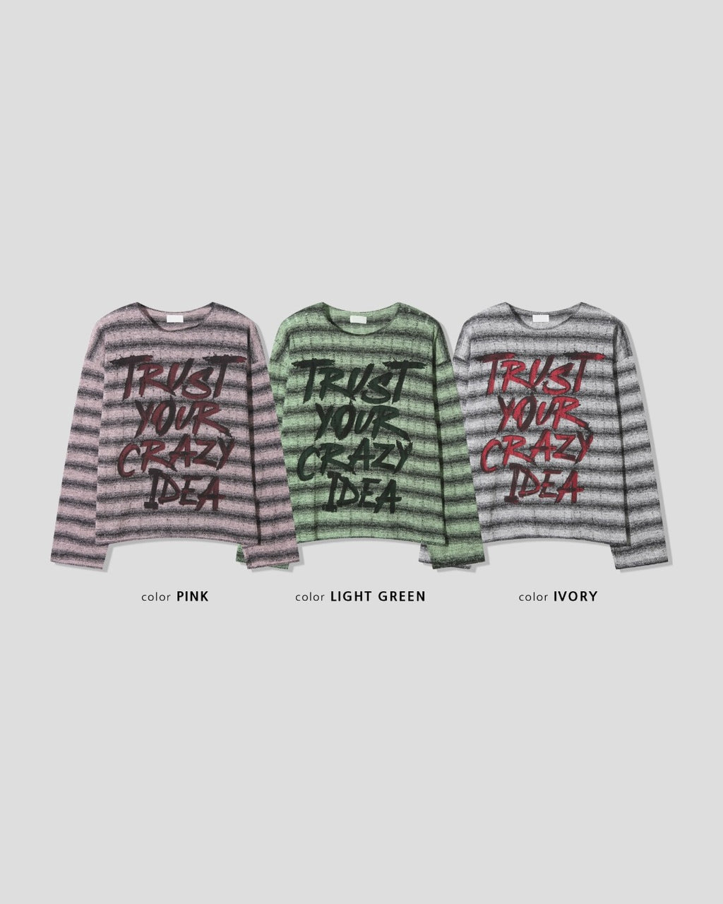 (UNISEX) Trust Stripe Knit