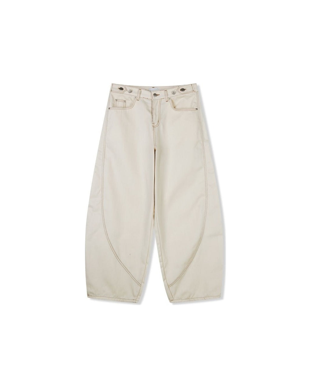 (UNISEX) Curve Non-fade Denim Pants
