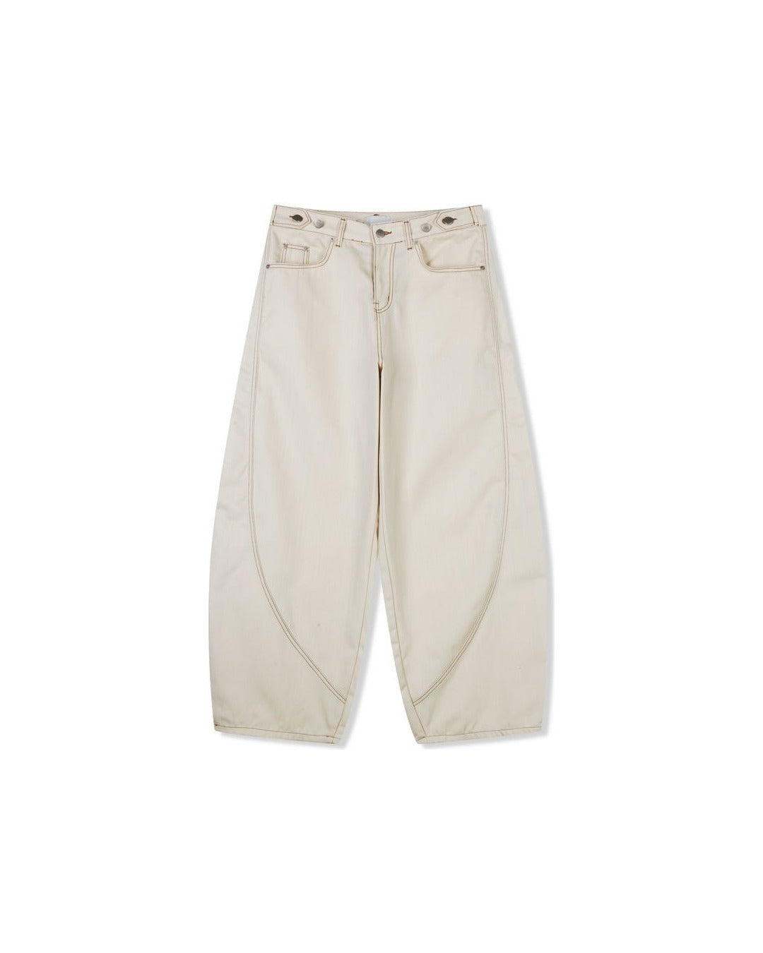 (UNISEX) Curve Non-fade Denim Pants