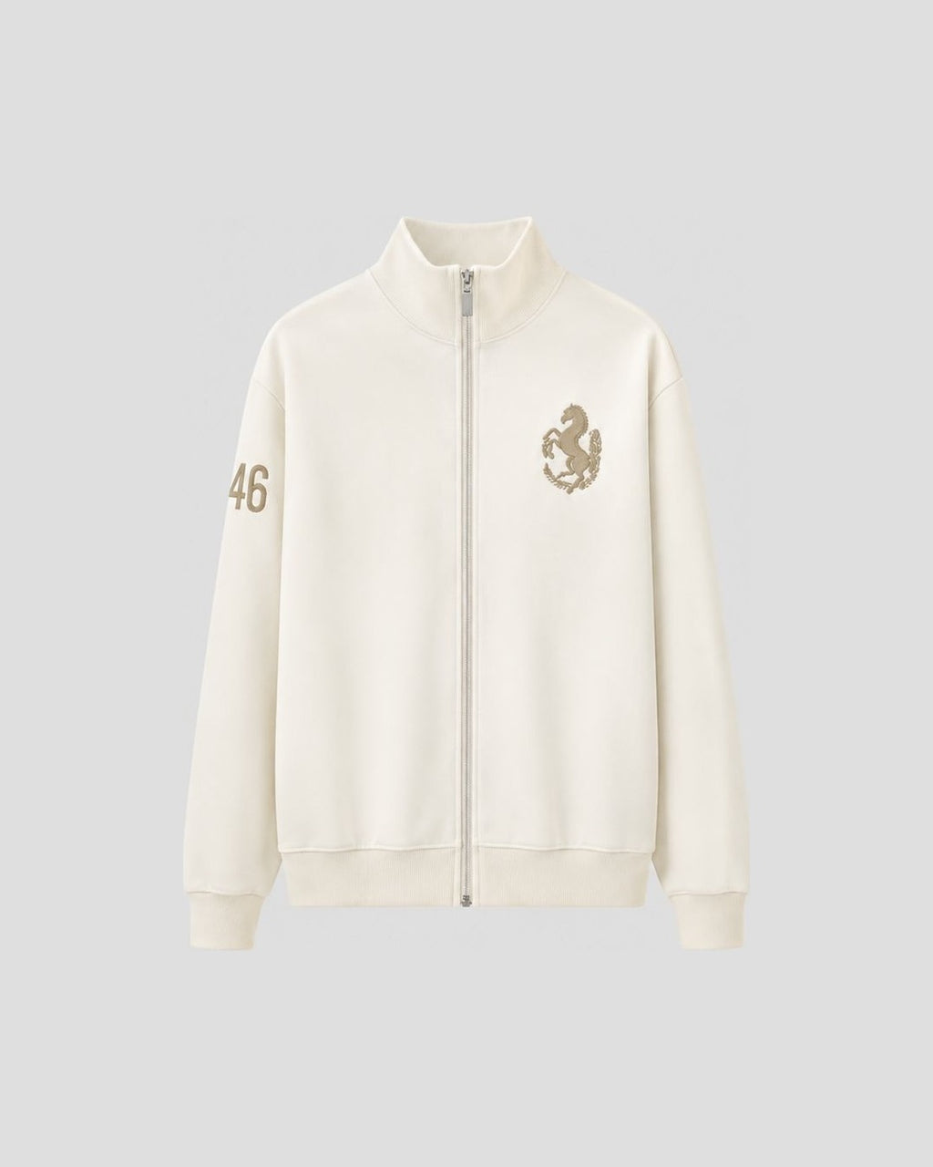 (UNISEX) 46 Horse Jersey Zip-up