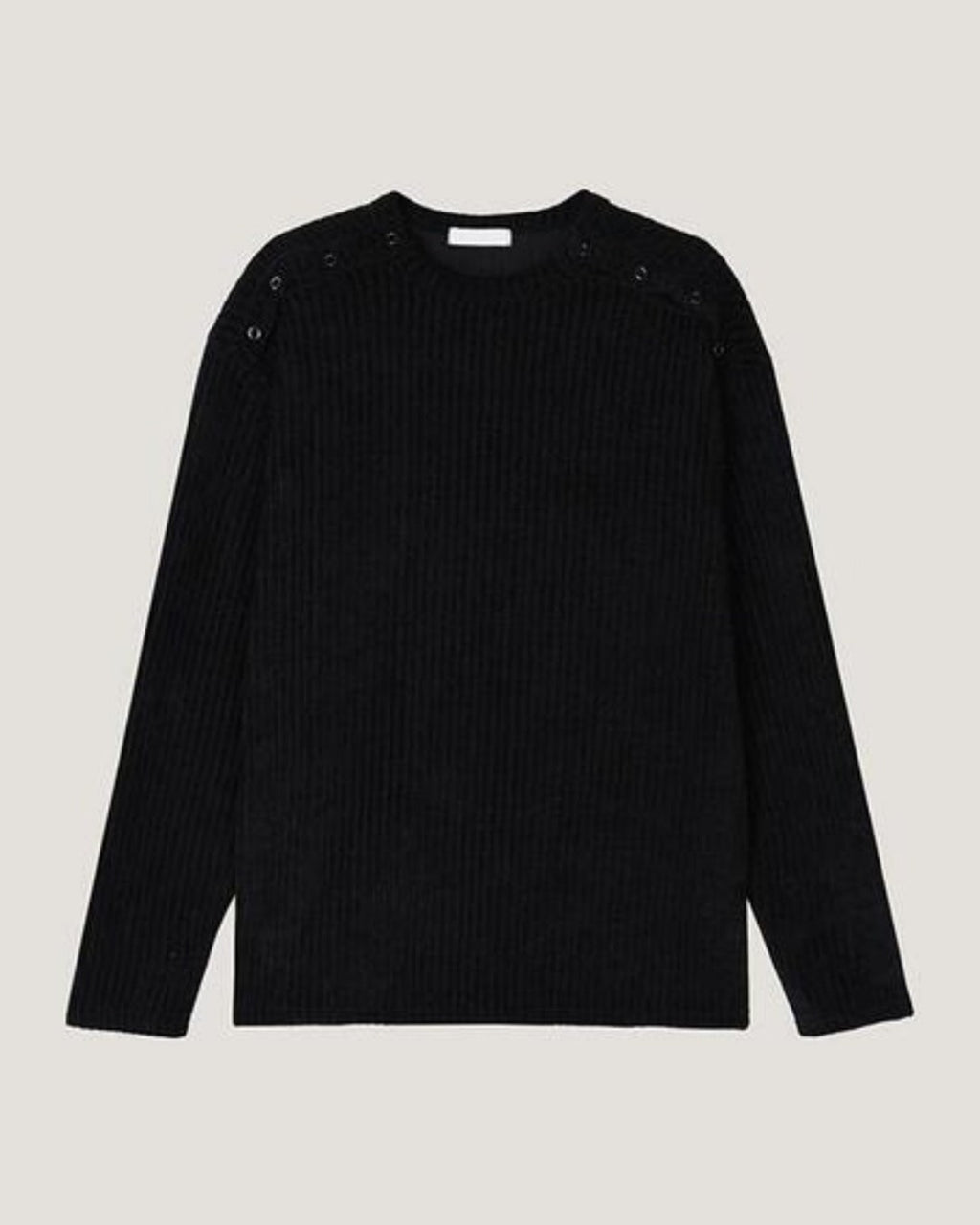 (UNISEX) Double Henley Neck Long Sleeve