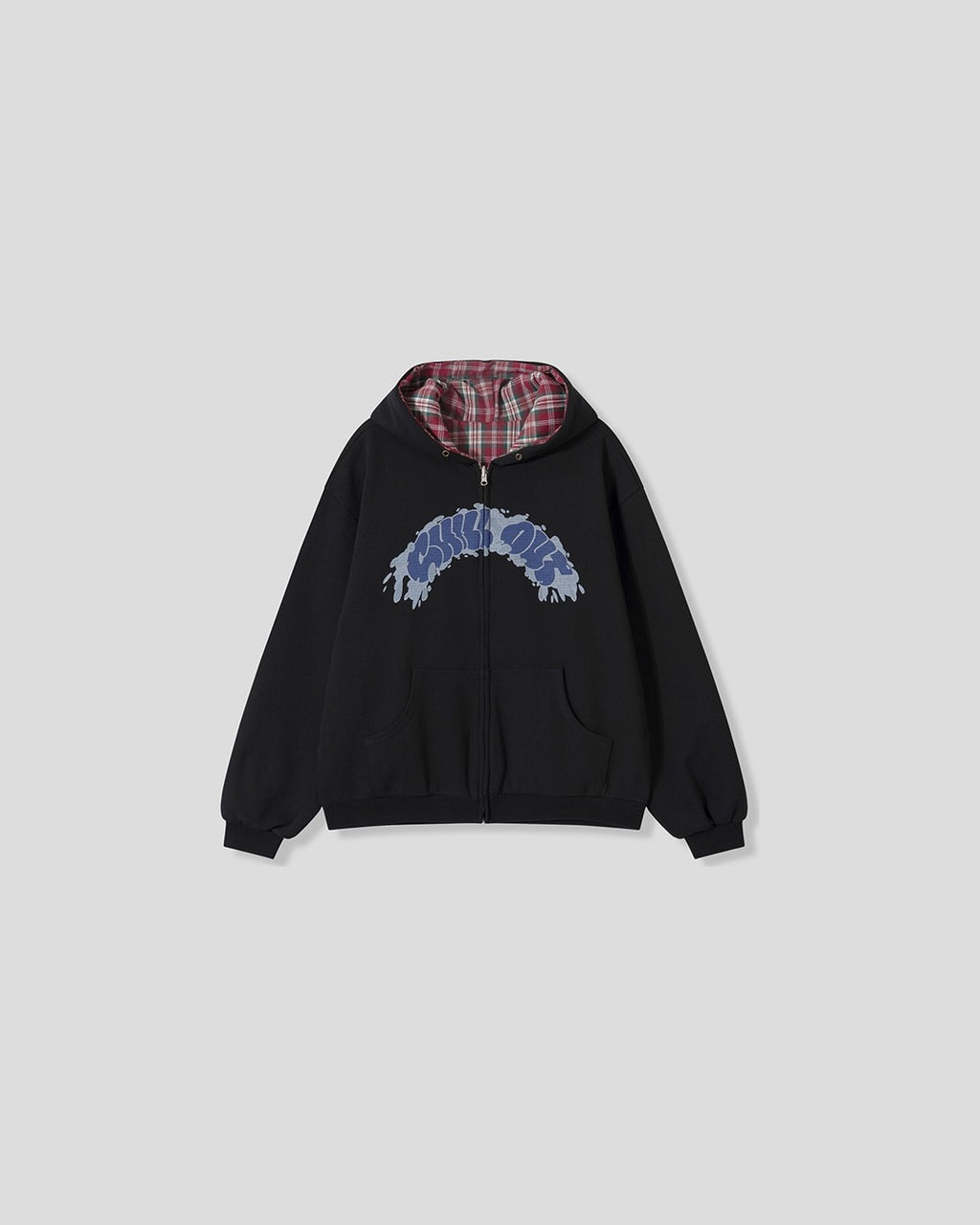 (UNISEX) Chill Reversible Over Hood Zip-Up