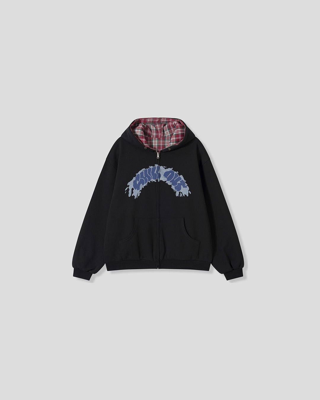 (UNISEX) Chill Reversible Over Hood Zip-Up