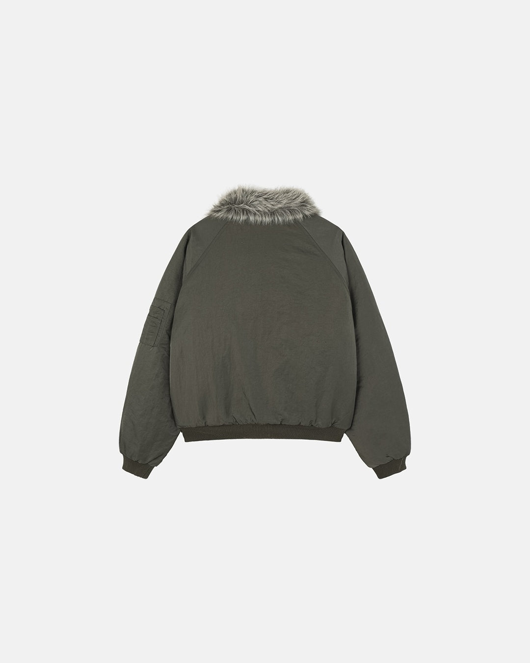 (UNISEX) Fur Trimming Quilted MA-1