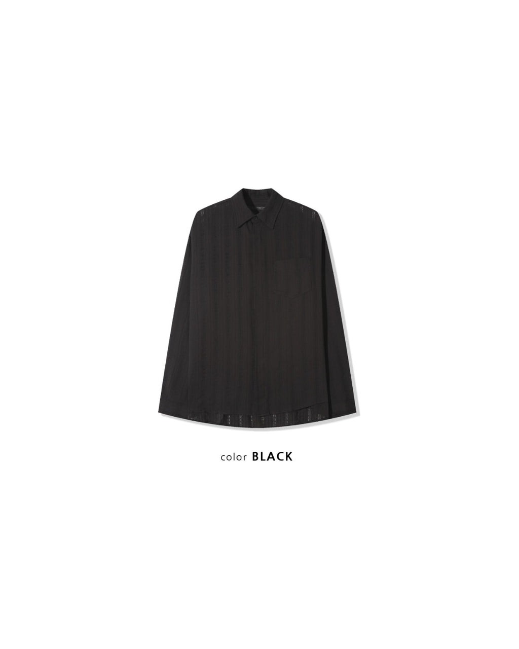 (UNISEX) Airy Lace Net Shirt