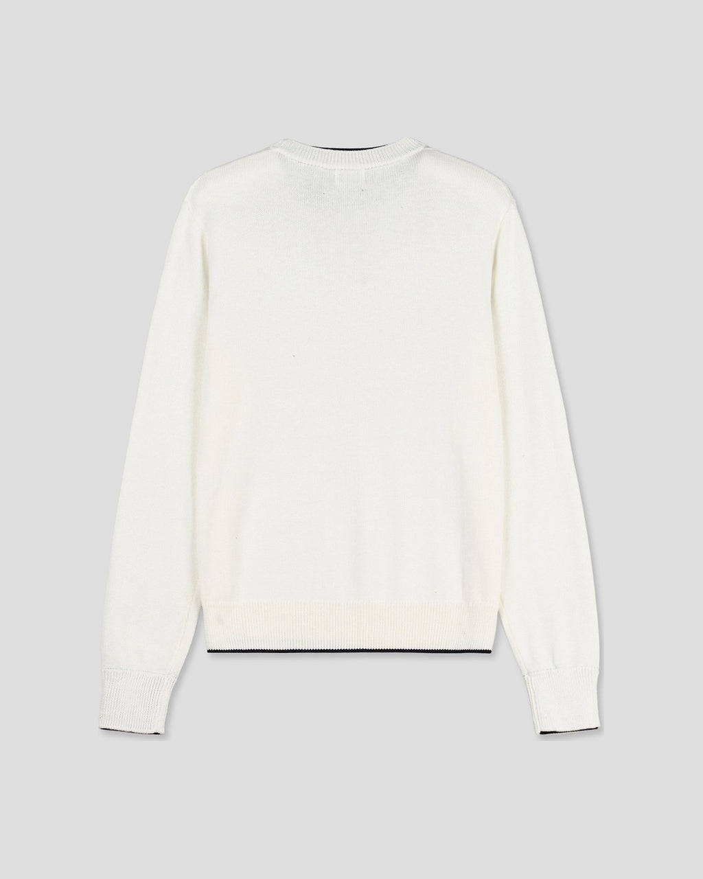 (UNISEX) Colorblock Round Knit