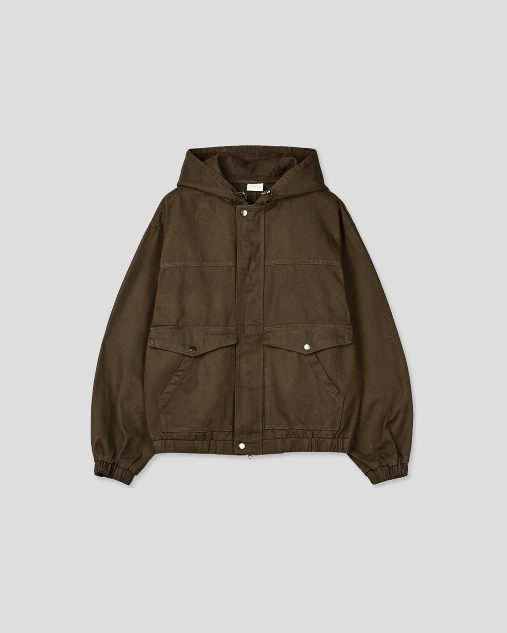 (UNISEX) Over Cotton Hooded Jacket
