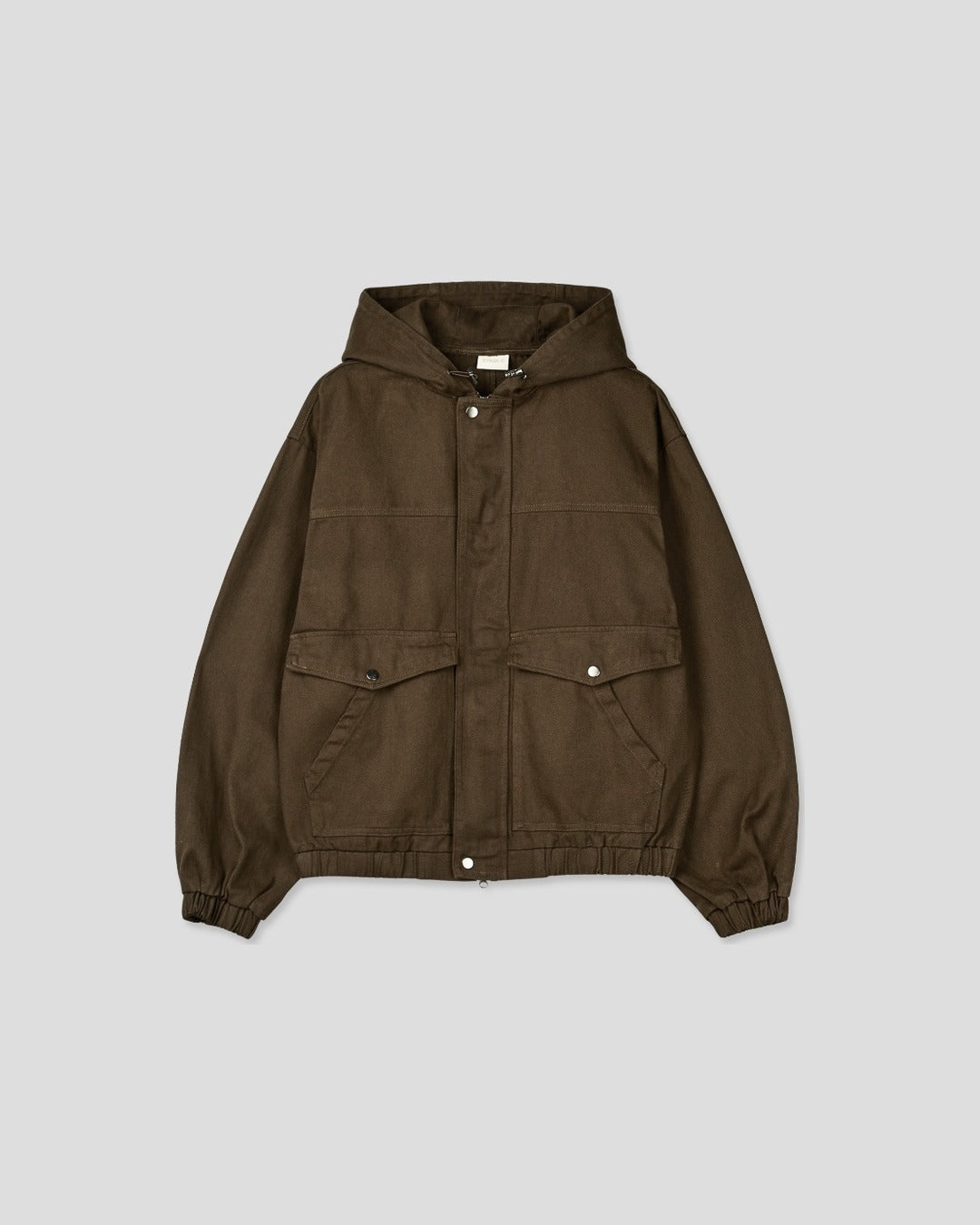 (UNISEX) Over Cotton Hooded Jacket