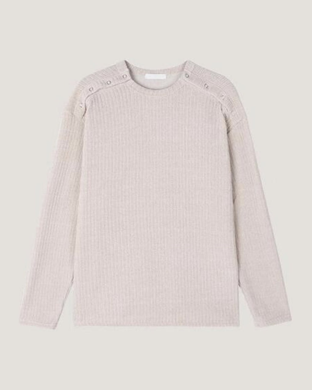 (UNISEX) Double Henley Neck Long Sleeve