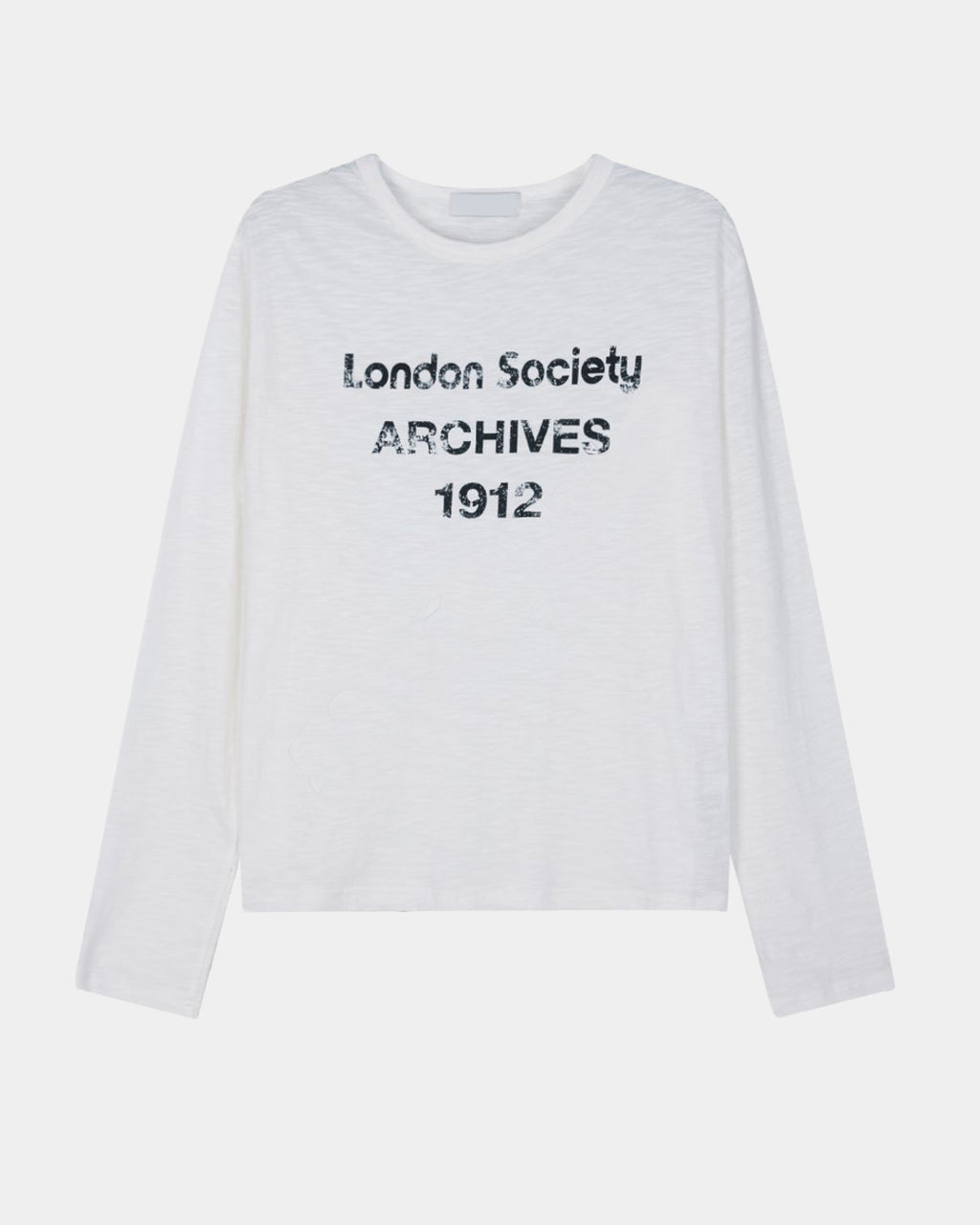 (UNISEX) London Long Sleeve Slub Tee